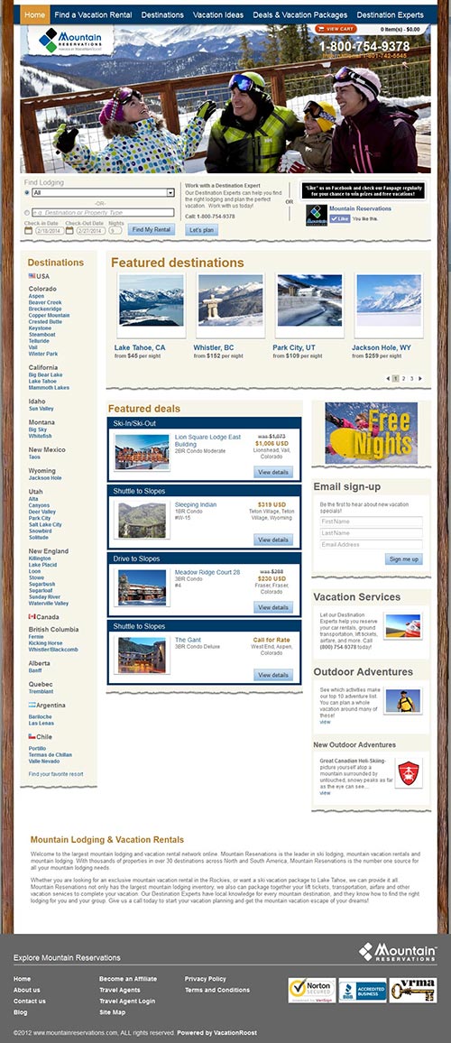 homepage control version